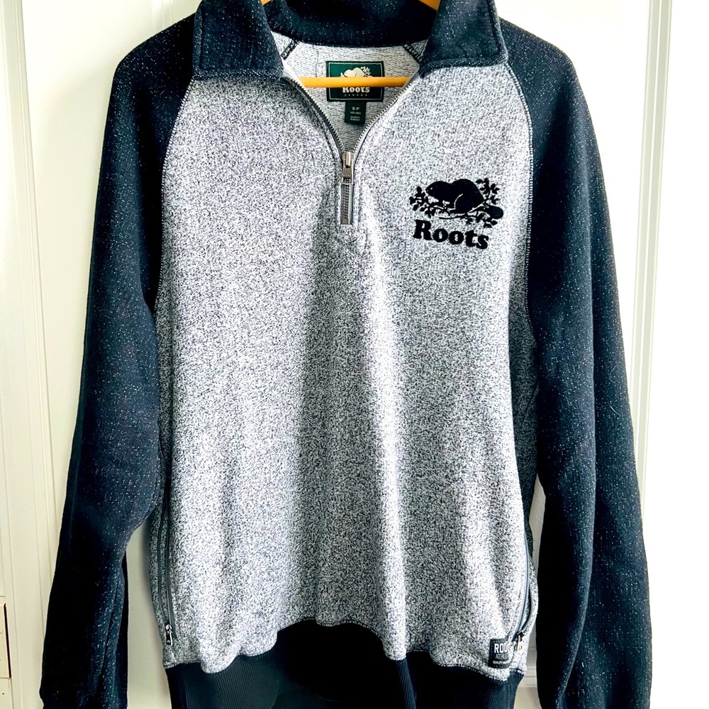 Roots sweater.